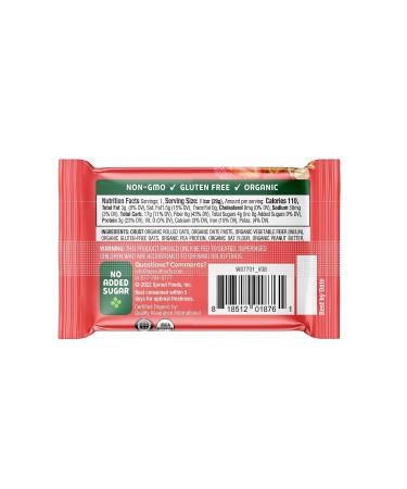 Sprout Organics PB & Yayz Toddler Snack Bars - Peanut Butter & Strawberry - 5 Bars x 1.02 oz (6-boxes) - Buy Online on GoSupps.com