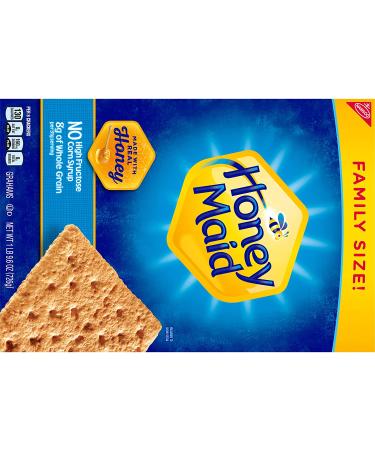 Honey Maid Honey Graham Crackers - Family Size 25.6 oz Box - Buy Online on GoSupps.com