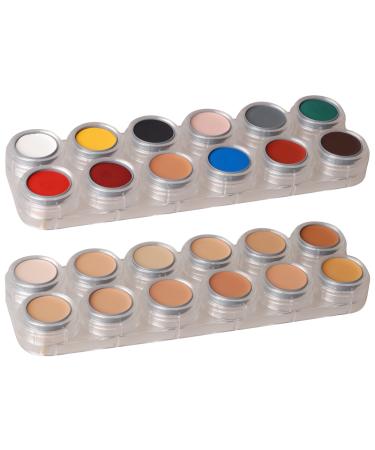 Creme makeup palette k with 24 colors