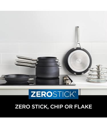 Ninja ZEROSTICK Stackable Cookware 5-Piece Pan Set Non-Stick 3 Saucepans with Oven-Safe Glass Lids & Dr. Beckmann Carpet Stain Remover | Removes New and Dried-in Stains | Includes Applicator Brush - Buy Online on GoSupps.com