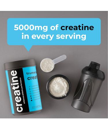 Vegan Creatine Monohydrate Powder - Maximize Workouts Recovery & Muscle Growth - 90 Servings Pure Supplement for Steady Energy & Focus - Buy Online on GoSupps.com