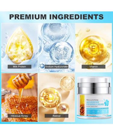Lucoss Neck and Face Firming Cream Lifting Firming & Hydrating Anti Wrinkle Cream for Women Skin Tightening Lifting Cream -50ml 1 Fl Oz (Pack of 1) - Buy Online on GoSupps.com