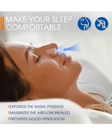 Set of Nose Vents - Effective Anti-Snoring Nasal Dilators & Snore Stopper for Better Sleep - Alleviate Nasal Congestion - Buy Online on GoSupps.com