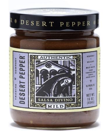 Desert Pepper Trading/Renfro Salsa, Divino, Mild, 16-Ounce