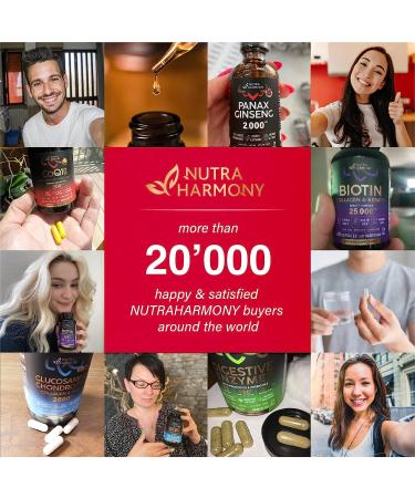 Nutraharmmony Vitamin B12 Liquid 5000mcg - Vegan Methylcobalamin Drops for Energy, Focus & Mood - Made in USA - 2oz Bottle - Buy Online on GoSupps.com