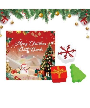 Generisch 3 Pack Scented Bath Balls for Women Bath Balls Festive Bath Balls for Teen Girls for Holiday Parties Spa Night Family Gathering Toilet