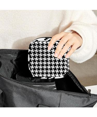 Buy Women's Bonds Storage Pockets Nursing Pad Holder | Portable Black & White Period Kit Bag for Women & Girls - Buy Online on GoSupps.com