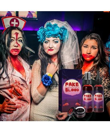  Generisch Halloween Blood - Makeup Spray - 160 ml - Special Effect - Washable - For Clothes and Face Zombies - Buy Online on GoSupps.com