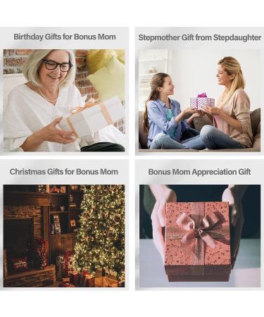 MALLAbyLAMMA Stepmom Gift Set: Compact Mirror & Keychain - Bonus Mom Birthday, Mother's Day, Christmas - Buy Online on GoSupps.com