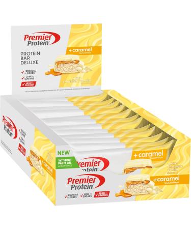 Premier Protein Deluxe Bundle Chocolate Brownie (12x50g) + Chocolate Peanut Butter (12x50g) + White Chocolate Vanilla (12x50g) - Buy Online on GoSupps.com
