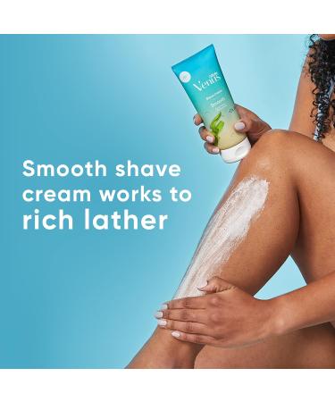 Gillette Venus Smooth + Olay Shaving Cream for Women 3 Count 6 oz - Buy Online on GoSupps.com