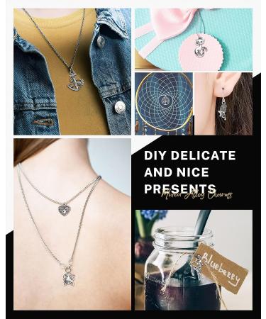 300 PCS JIALEEY Wholesale Bulk Mixed Tibetan Silver Alloy Charms Pendants for DIY Jewelry Making - Buy Online on GoSupps.com