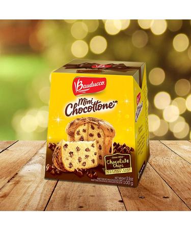 Bauducco Mini Panettone & Mini Chocottone  Moist & Fresh  Traditional Italian Recipe  Italian Traditional Holiday Cake  14.1oz (Pack of 4) - Buy Online on GoSupps.com
