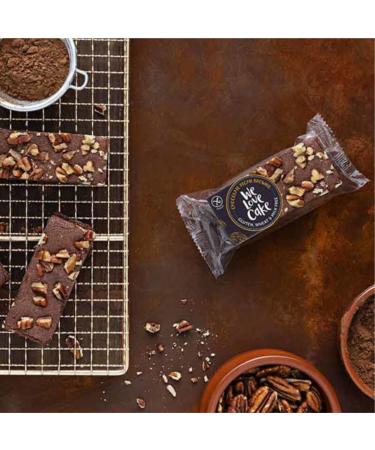 Chocolate Pecan Brownies (18) Chocolate brownie topped with pecan pieces. Gluten wheat & dairy free. Individually wrapped.