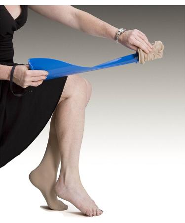 Rehabilitation Advantage Sock-EEZ Compression Sock Remover - Blue, 1 Count - Buy Online on GoSupps.com
