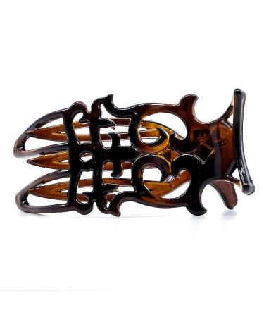 Camila Paris NV73 French Hair Clip for Women - 3 inch Tortoise Hair Side Claw Clip - Strong Hold Styling Accessory - Made in France - Buy Online on GoSupps.com