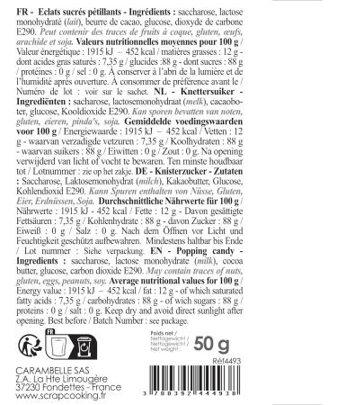  ScrapCooking Scrapcooking Sparkling Sweet Sparkle Pot 50g - Buy Online on GoSupps.com