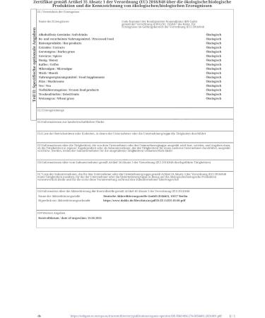  ASPER M HLE Organic Cranberry Juice - 100% - 330ml Glass Bottle - 330ml - Buy Online on GoSupps.com