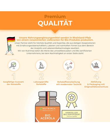 Buy Acerola Organic Loop Tablets - 1000mg Natural Vitamin C | Vegan Cherry Tablets for Immune Support & Energy | Pure Acerola Cherry Extract - Buy Online on GoSupps.com