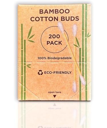 Bamboo Biodegradable Cotton Buds - Eco-Friendly & Sustainable Choice - Buy Online on GoSupps.com