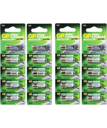 Buy GP High Voltage Alkaline Batteries 23 AE 12V - Pack of 20 | International Shipping Available - Buy Online on GoSupps.com