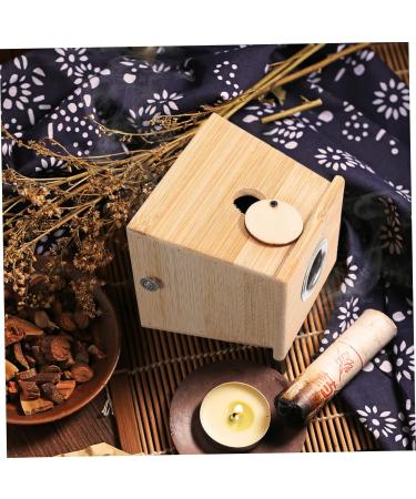 Beavorty 5-St Moxibustion Box Wooden Moxa Holder & Burner Tool for Optimal Healing - Buy Online on GoSupps.com