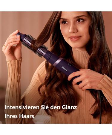 Philips Airstyler 3000 - 800W Hot Air Brush with 3 Attachments - Model BHA305/00 - Blue | International Shipping Available - Buy Online on GoSupps.com