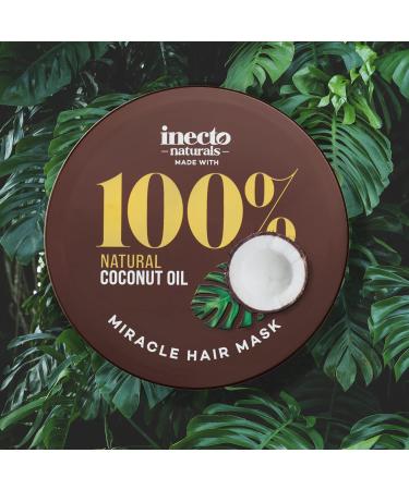 INECTO Deeply Hydrate Coconut Miracle Hair Mask 450ml for dry and damaged hair super moisturizing repairing treatment for hair in urgent need of rescue - Buy Online on GoSupps.com
