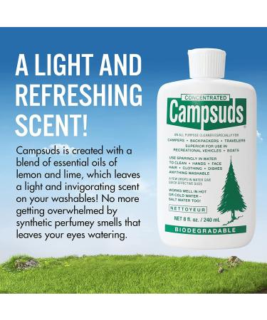 Sierra Dawn Campsuds Outdoor Soap - 4 fl oz | Biodegradable & Environmentally Safe Cleaner - Buy Online on GoSupps.com