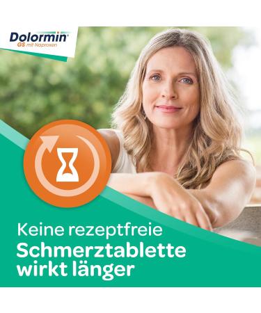 Dolormin GS for Joint Pain - Fast Relief with Naproxen - 30 Tablets - Osteoarthritis Support - Up to 12 Hours of Relief - Buy Internationally - Buy Online on GoSupps.com