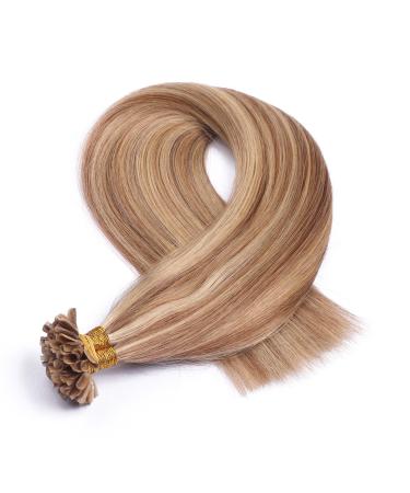 Buy High-Quality Keratin Bonding Hair Extensions - #18/24 - 40cm U-Tip - 150 Strands - 100% Remy Real Hair by Novon - Fast International Shipping - Buy Online on GoSupps.com