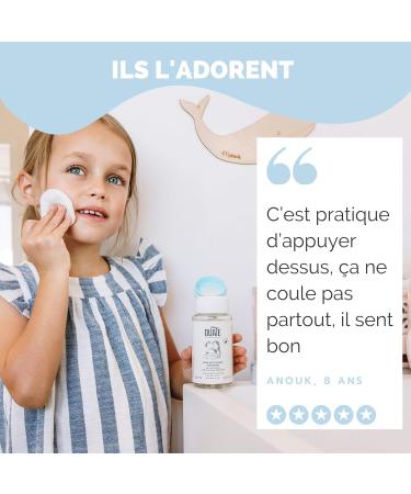 OUATE - My Gentle Cleanser - Cleansing and soothing micellar water for children - For the face - 4-11 years old - 95% Natural Ingredients - Vegan - Made in France - 150 ml - Buy Online on GoSupps.com