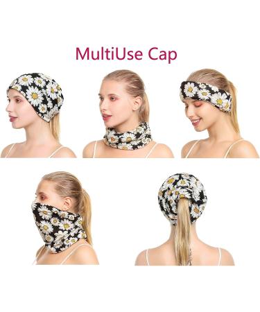 HONENNA Printed Turban Headband Chemo Cap - Gray+Spot Sleep Beanie - Buy Online on GoSupps.com