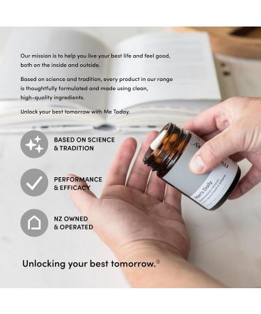 me today Multivitamin for Men Mineral Supplements with 27 Vitamins Minerals and Herbs Including D C A B Biotin and Zinc Vegetarian | General Health Supplements | 60 Capsules - Buy Online on GoSupps.com