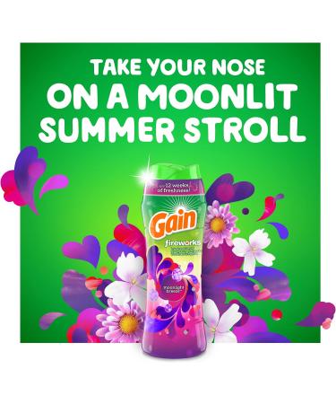 Gain Fireworks Laundry In-Wash Scent Booster Beads Moonlight Breeze - 285 Grams Moonlight Breeze 285 g (Pack of 1) - Buy Online on GoSupps.com