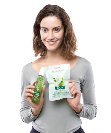 Garnier Facial Scrub & Konjac Sponge Set for Acne Relief - Herbal Cleansing 1 Piece - Best for Clear Skin - Buy Online on GoSupps.com