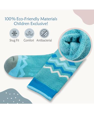 Buy Outdoormasters Unisex Ski Socks - Breathable Winter Snowboarding Socks for Girls & Boys | OTC Design & Anti-Slip Cuffs | Woodland Green (30-36) - Buy Online on GoSupps.com