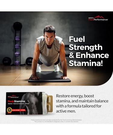 Male Maximizer Supplement - Energy Endurance & Stamina Support for Peak Performance with Horny Goat Weed Ashwagandha Tongkat Ali & Maca - 10pk Capsules - Buy Online on GoSupps.com