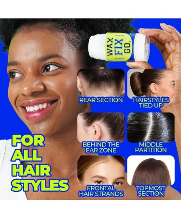 Buy Edgy Master Hair Styling Wax Stick 2.7 oz - Extra Hold Pomade for Flyaways - Best Edge Control for All Hair Types - International Shipping Available - Buy Online on GoSupps.com