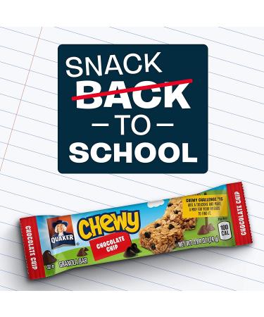 Quaker Chewy Granola Bars Variety Pack - 58 Bars | Chewy & Dipps Assorted Flavors - Buy Online on GoSupps.com