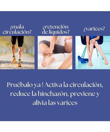 QKnatur - Cold Effect Gel Feet and Legs Tired Swollen or Varicose Veins - 500ml - Feeling Relief and Well-being - Refreshing anti-inflammatory and relaxing. circulation stimulators - Buy Online on GoSupps.com
