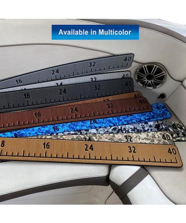 Foam Fish Ruler with Adhesive Backing  EVA Fish Ruler for Boat Accessories Marine Fishing Measuring Tool  Fish Measuring Tape for Kayak  Fishing Boat  Cooler Ruler (40" Fish Ruler) A-Light Grey - Buy Online on GoSupps.com