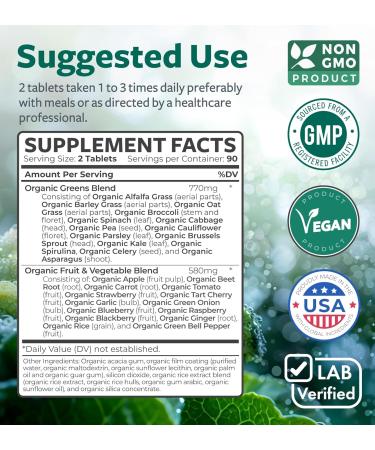 Super Greens & Hawthorn Extract (3-Month Supply) Super Berry Blend Bundle of Organic Super Greends Powder - Complete Superfood & Hawthorn Berry 4:1 Extract - High Strength Extract (180 Capsules) - Buy Online on GoSupps.com