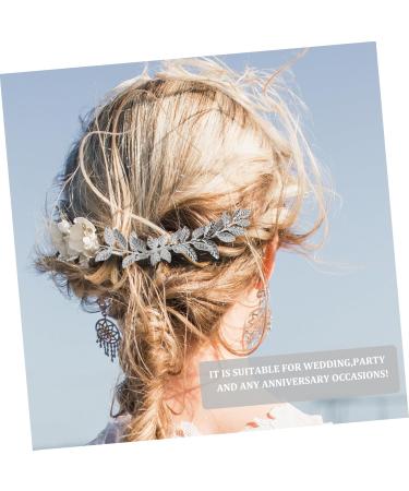 Housoutil Goddess Headpiece Wedding Hair Comb Silver Bridal Comb for Wedding Silver Wedding Combs for Hair Bridal Hair Clip Retro Hair Combs Tiara Accessories Mori Department Bride - Buy Online on GoSupps.com