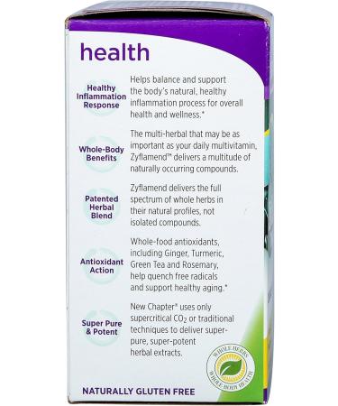 New Chapter Zyflamend Whole Body - 120 ct - Buy Online on GoSupps.com