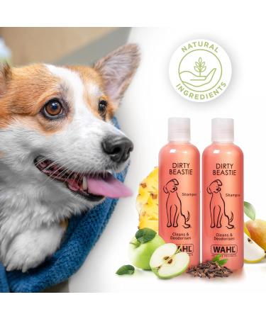 WAHL Dirty Beastie Pet Shampoo: Gentle Cleansing & Deodorizing for Dogs & Cats - International Shipping Available - Buy Online on GoSupps.com