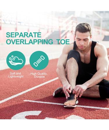 Welnove Gel Pinky Toe Separators - 8 Pack Bunion Cushions & Silicone Spacers for Women & Men - Prevent Rubbing & Relieve Pressure (Beige - Buy Online on GoSupps.com