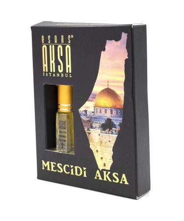 Modefa Turkish Alcohol-Free Roll On Perfume Oil For Men | Aksa Prestige Fragrance Essence | Aqsa Mosque Mescidi Aksa