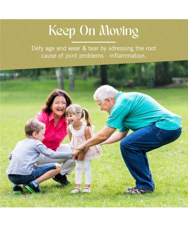 Boswellia Serrata Turmeric & Black Pepper Capsules - Joint Care Supplements for Men & Women. Natural Anti-Inflammatory - 90 Capsules - Buy Online on GoSupps.com