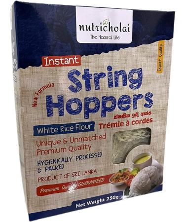 String Hoppers | Instant White String Hoppers | 500g | Pack of Two Each 250g | Made with White Rice Flour - Buy Online on GoSupps.com